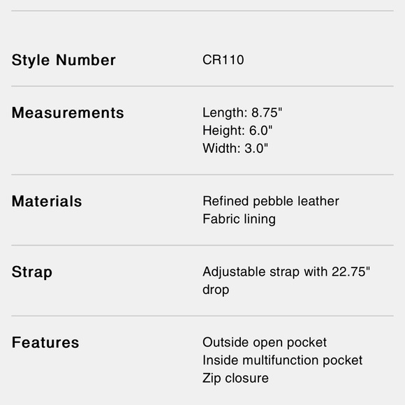 Coach Jamie camera bag! - Picture 4 of 4